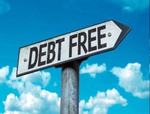 Debt free sign | SMART Mortgage Brokers